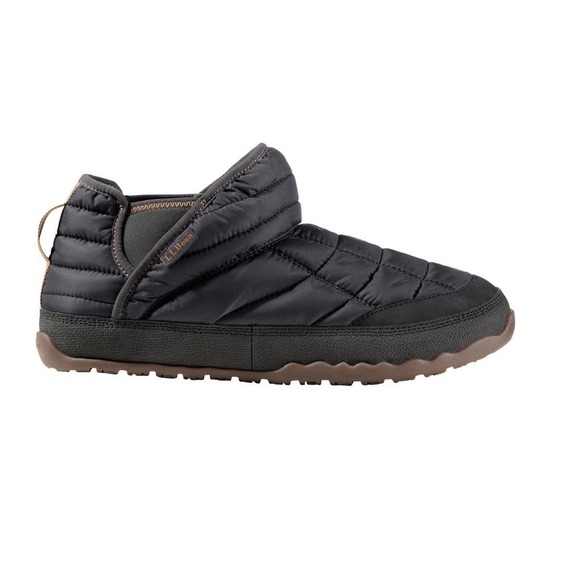 LL Bean Slipper Mountain Classic Quilted Ankle Boots II‎ Black Mens 10 New